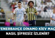 Photo of Dinamo Kiev Fenerbahçe Maçını Şifresiz Yayınlayacak Kanallar